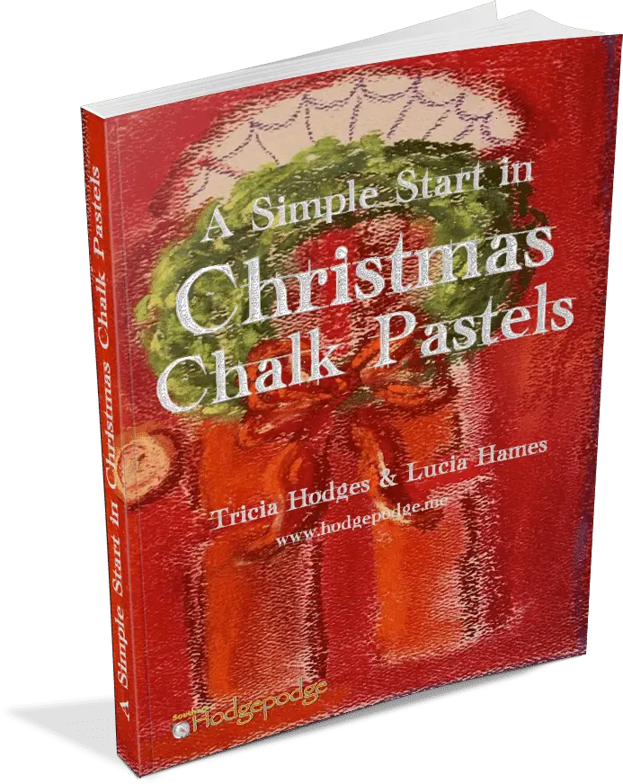 Festive Christmas Chalk Pastel Art Lessons For Kids - Nourishing My Scholar