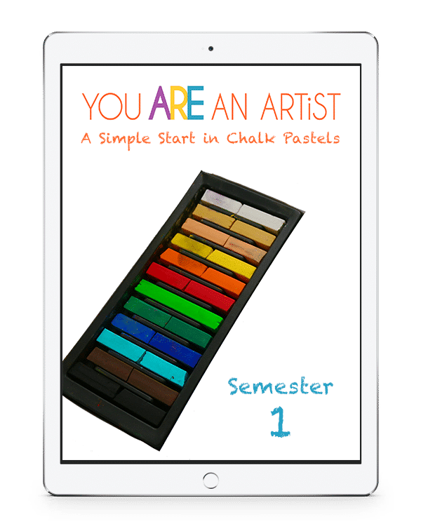 A Simple Start in Chalk Pastels Video Art Course (Semester 1) - You ARE an  ARTiST!