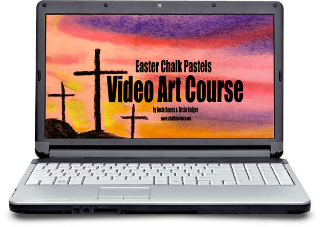 Celebrate Easter with art! Teach the joy of art to all grades and ages using this Easter Chalk Pastel Video Art Course. 