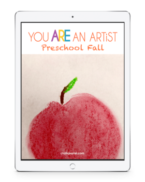 Your youngest artists will love these preschool fall video art lessons! Create easy, fun chalk pastel paintings while learning chalk pastels.