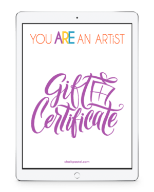 Give the gift of art. Purchase store credit as a gift certificate. You can set the amount.