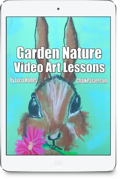 Nana's video art lessons capture the beauty of a garden! No expensive, intimidating list of art supplies. Garden Nature Video Art Lessons are a wonderful stand alone art curriculum or a perfect complement to your nature study learning.
