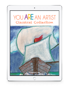 Expand your studies with Nana's Classical Collection History Art Lessons and make history come alive with chalk pastel art. Not only will you know history, you will learn to paint parts of history too because you ARE an artist!