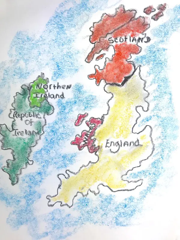 Great Britain, Scotland and Ireland