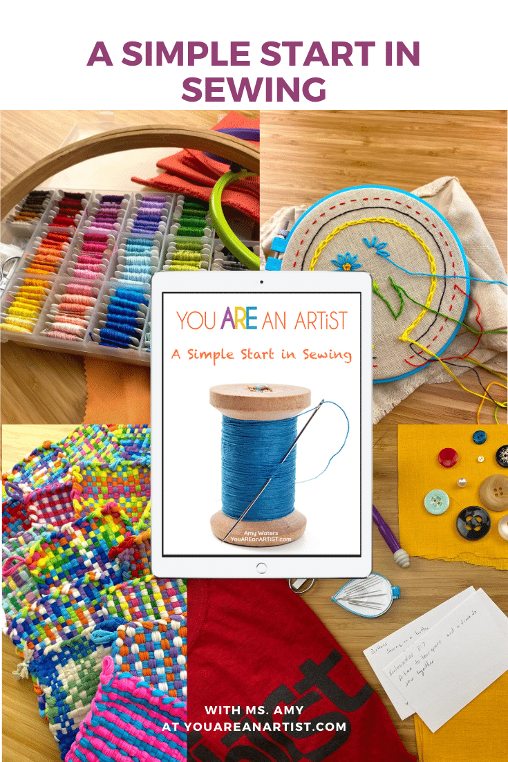 A Simple Start in Sewing Video Lessons - You ARE an ARTiST!