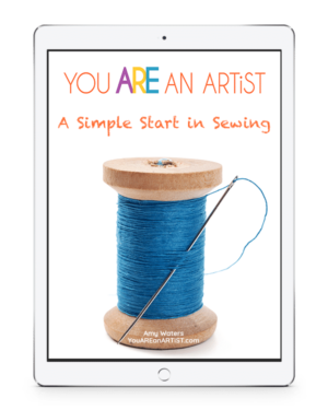 What is sewing? Who can sew? Why would you want to sew? How can you make a simple start in sewing? We begin with A simple start… because anyone can sew.