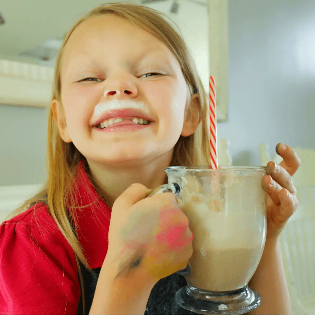 Nothing says summertime like S’mores and Root Beer Floats; however, any treat and favorite beverage will do. It doesn’t have to be fancy!