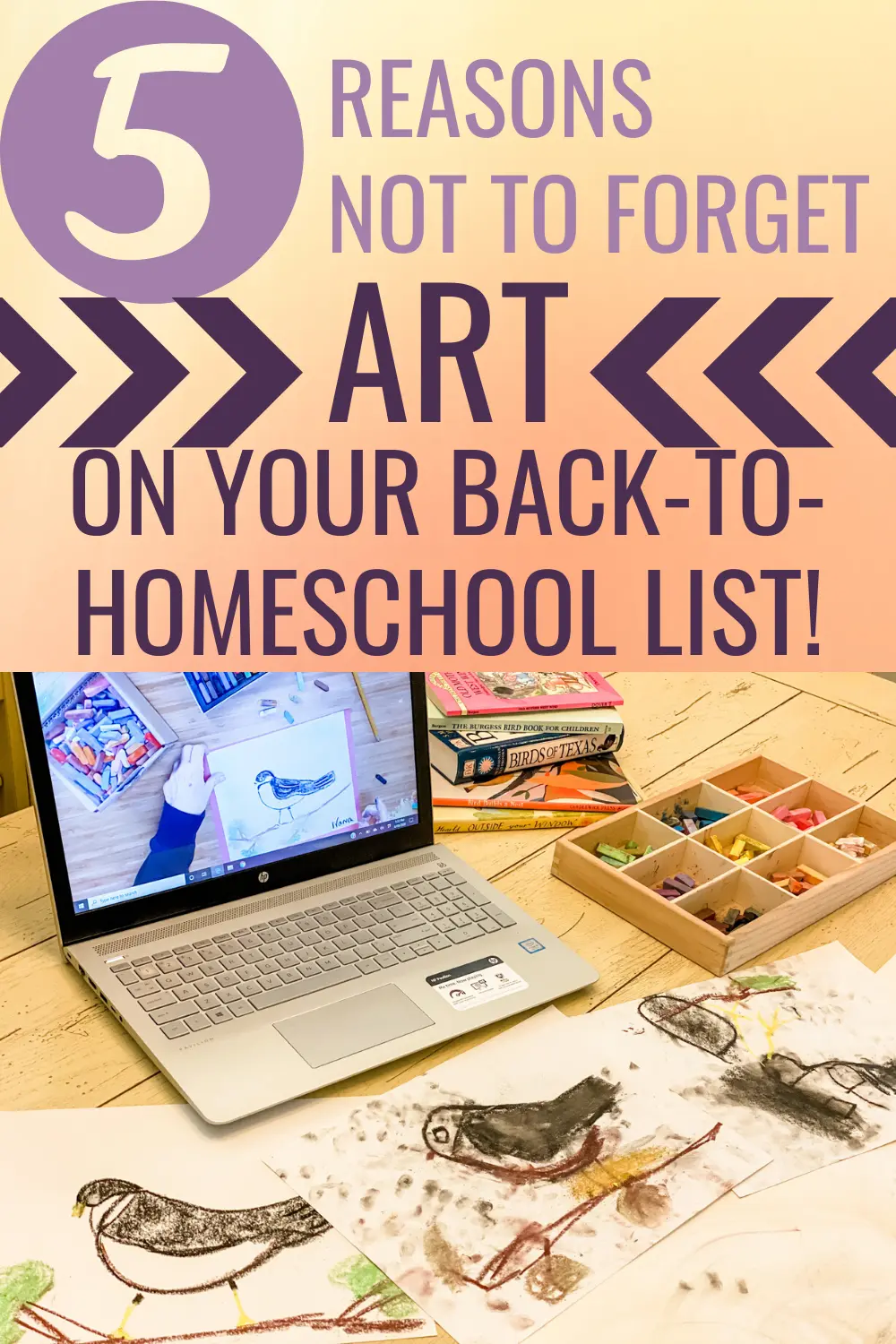 Creativity is essential to your homeschool's health. Here are five reasons not to forget art on your back to homeschool list. 