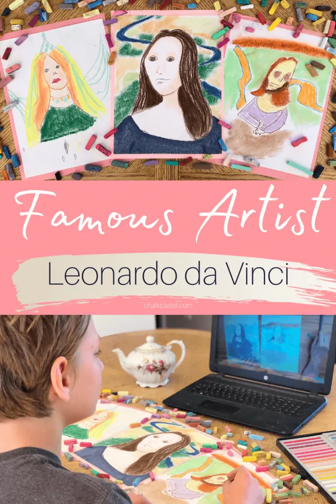 Famous Artist Leonardo da Vinci podcast from Nana's Back Porch. Let’s go follow this man reputed to be the genius of his generation. 