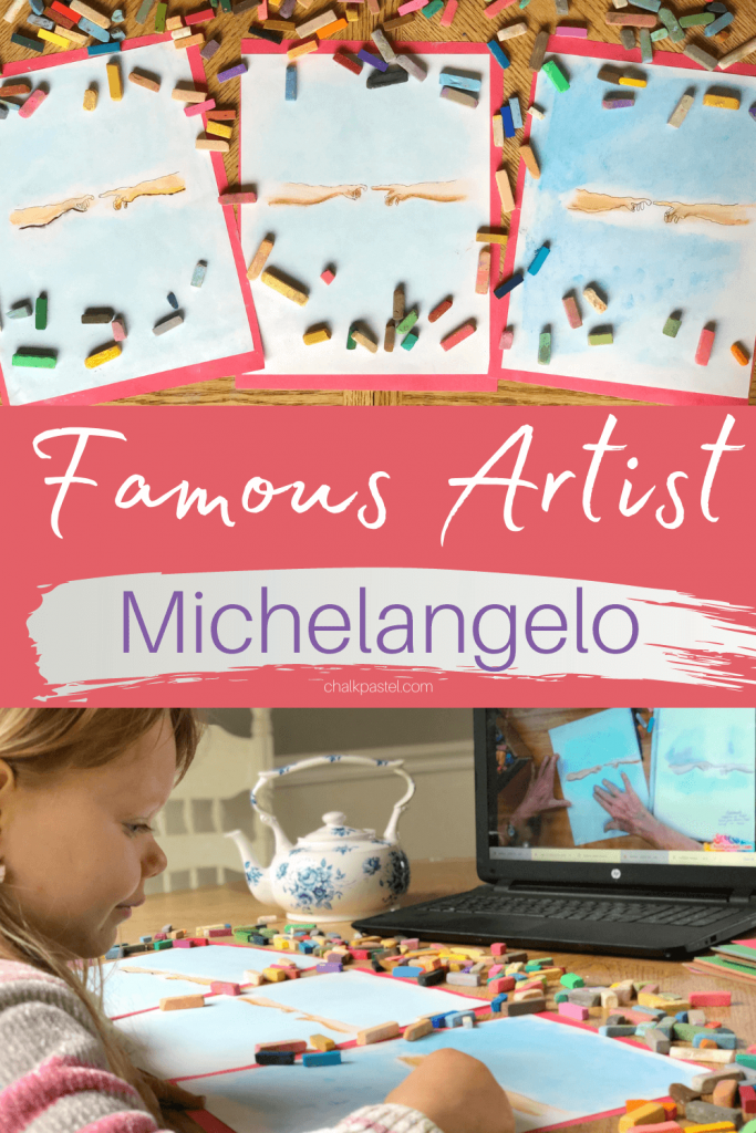 Nana's famous artist Michelangelo podcast. He painted and used wet plaster to give the world stories from the Bible. This is ART at its best! 
