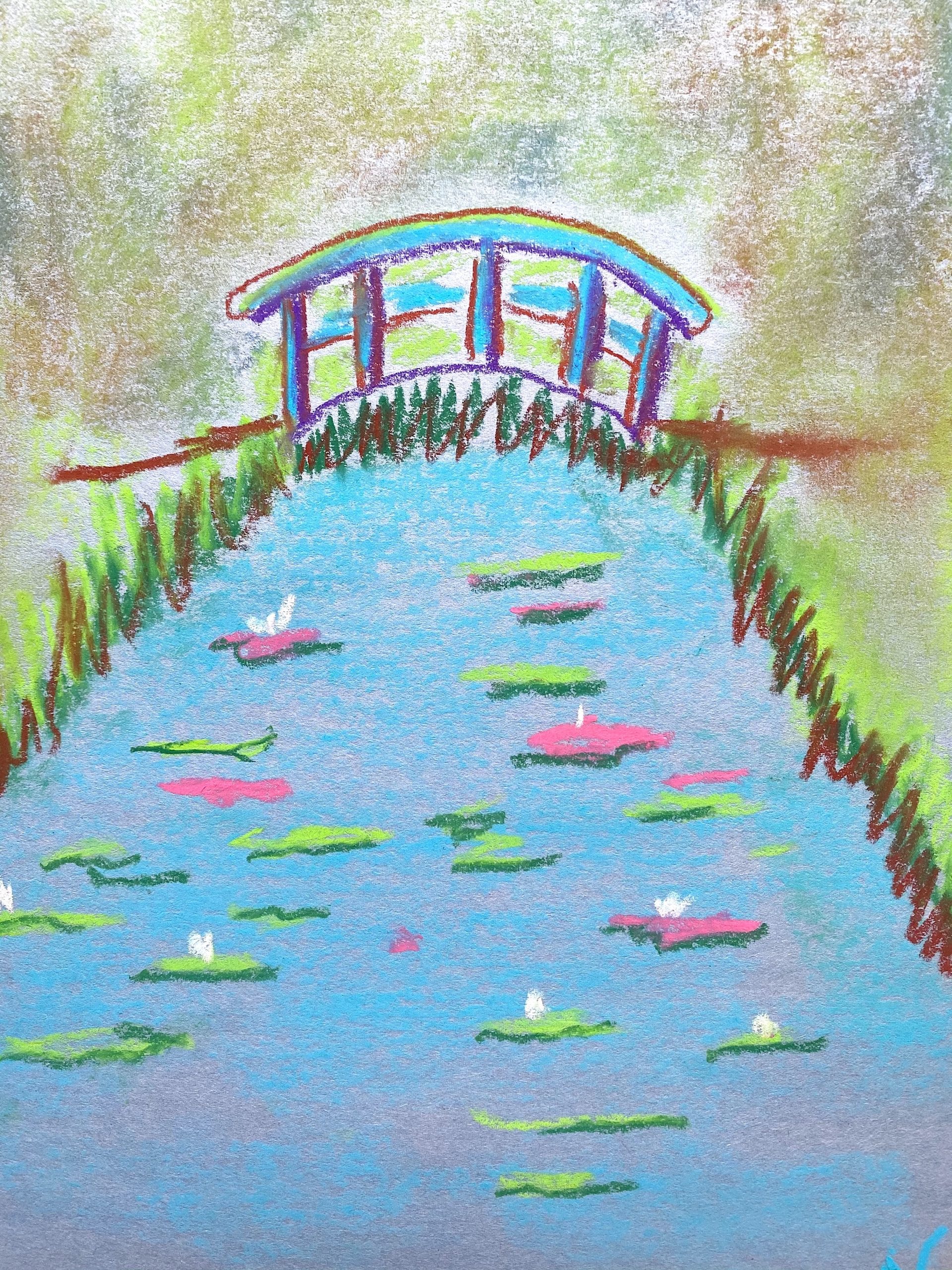 Monet S Bridge You ARE An ARTiST   Monets Bridge Scaled 