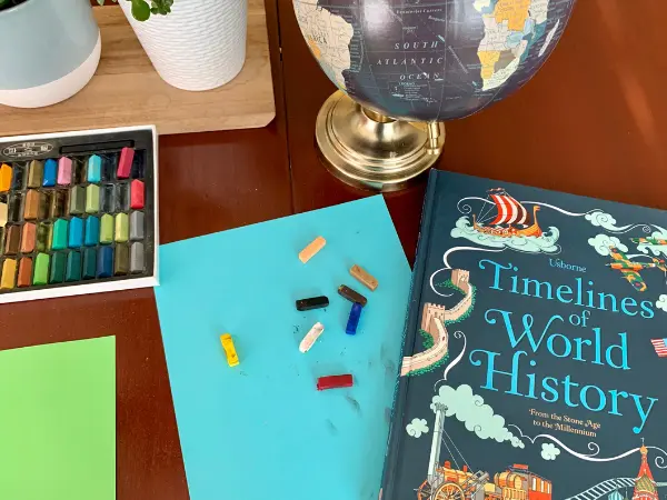 adding art to homeschool history