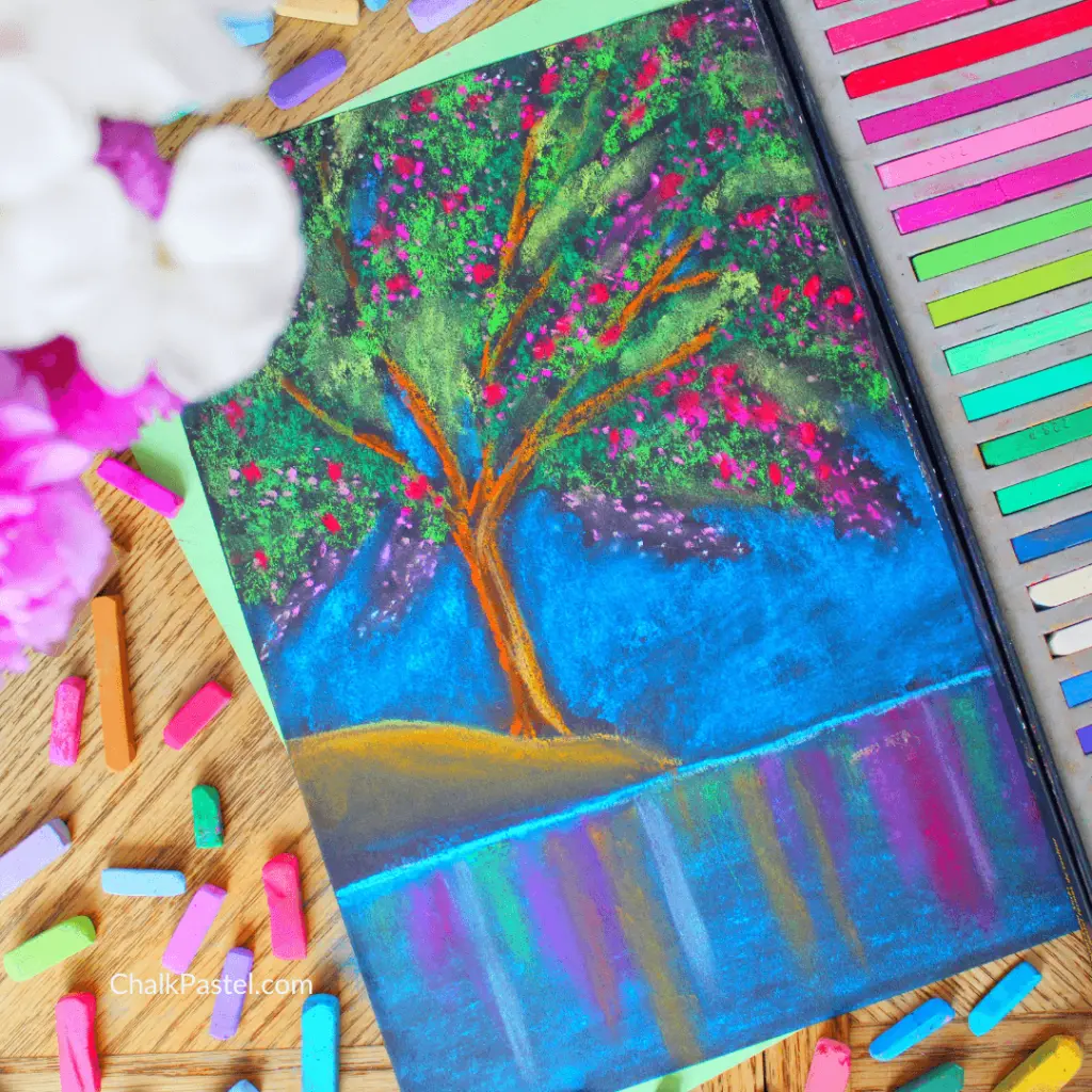 Mini Moments for Mom with Chalk Pastels