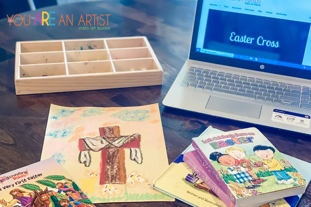 Easter Art Lessons -A beautiful layer of education with art! These March homeschool art activities help you celebrate spring, St. Patrick's Day, Van Gogh's birthday and more!