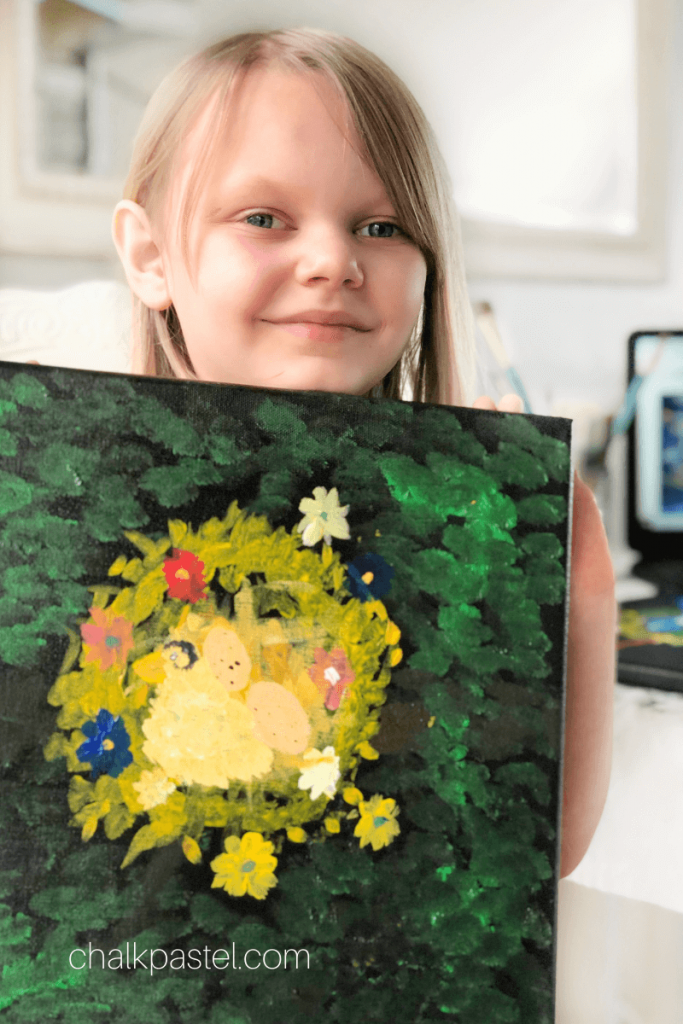 Easy Acrylic Painting with Nana