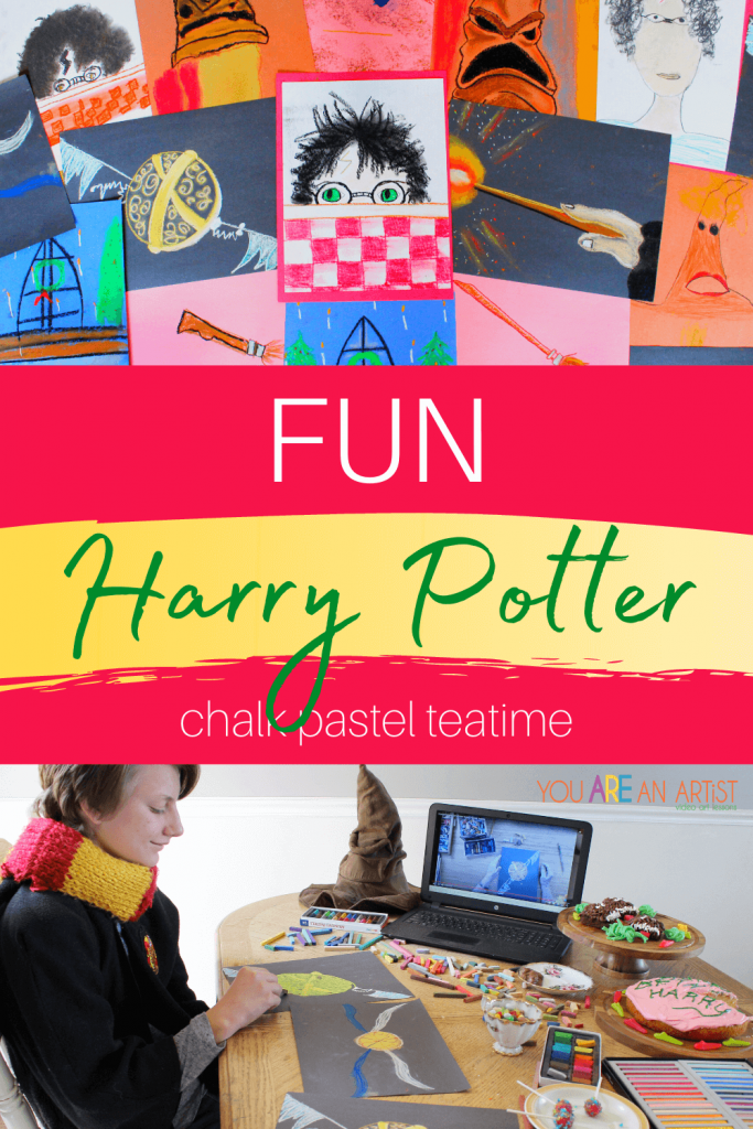 Harry Potter art lessons - engaging literature activities for homeschool