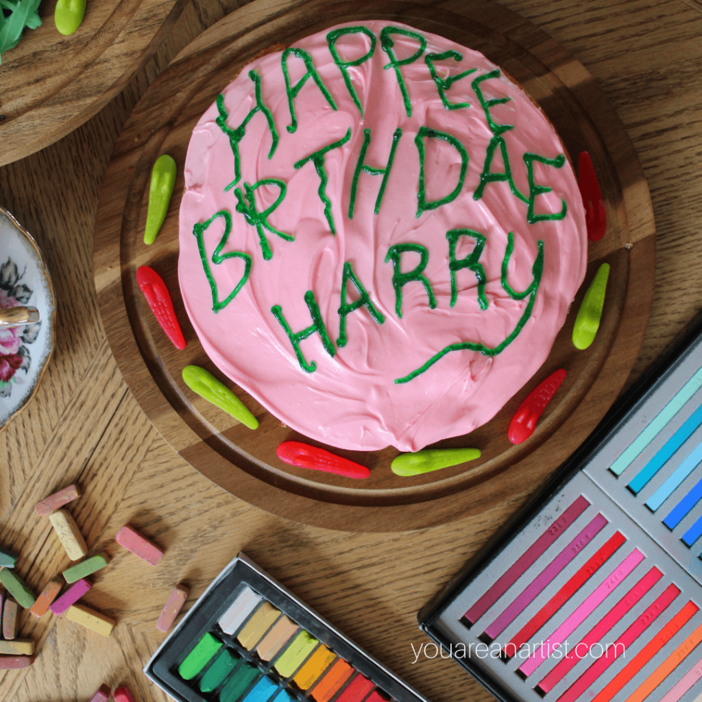 Fun Harry Potter Chalk Pastel Teatime