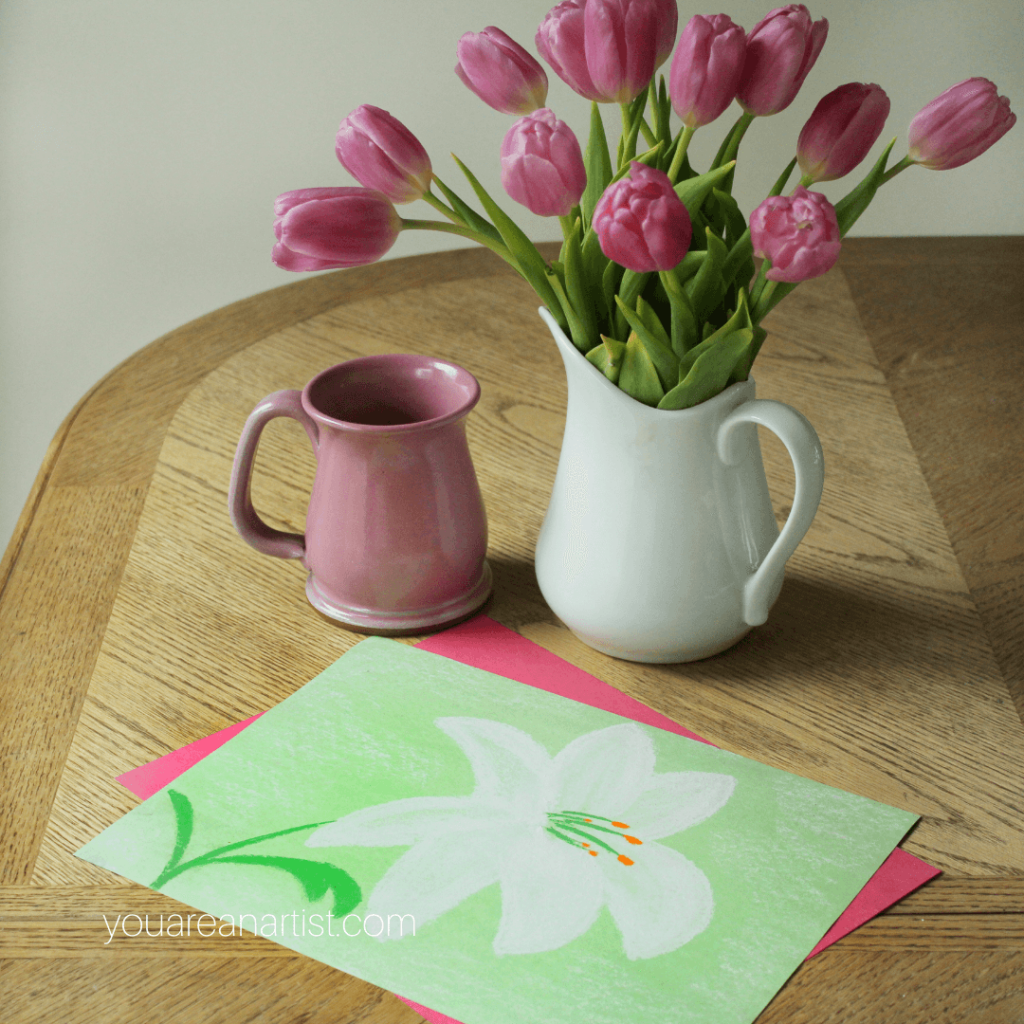 Mini Moments for Mom with Chalk Pastels