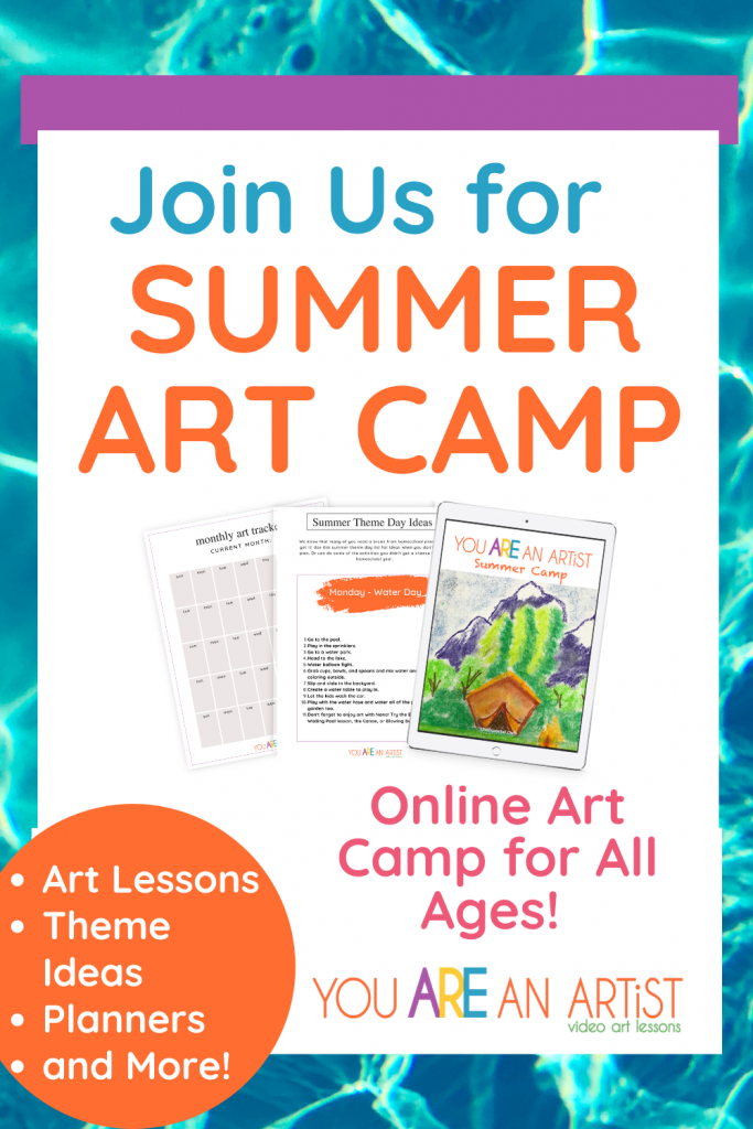online art camp for all ages!