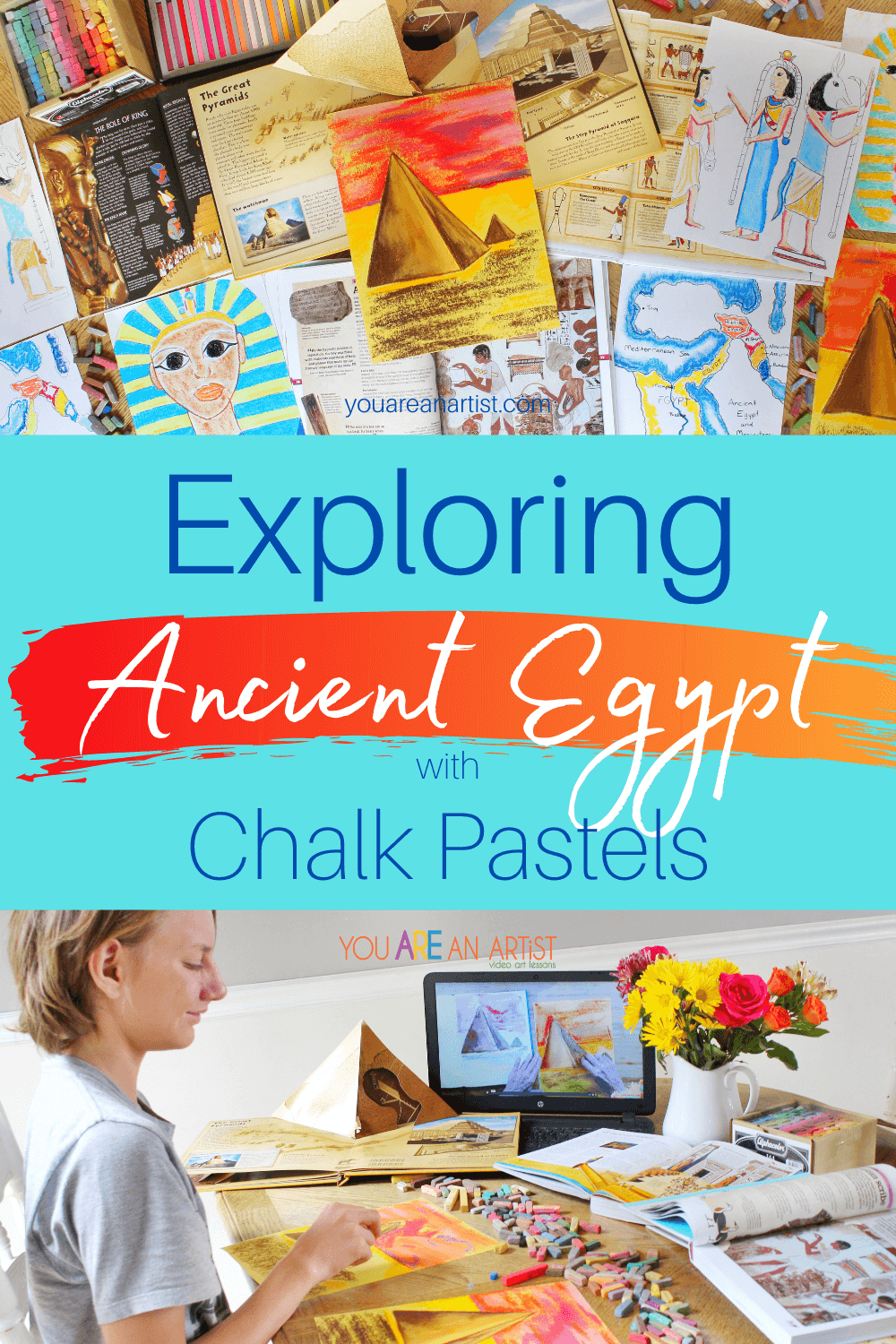 Ancient Egypt Lessons Perfect For Your Homeschool - You ARE an ARTiST!