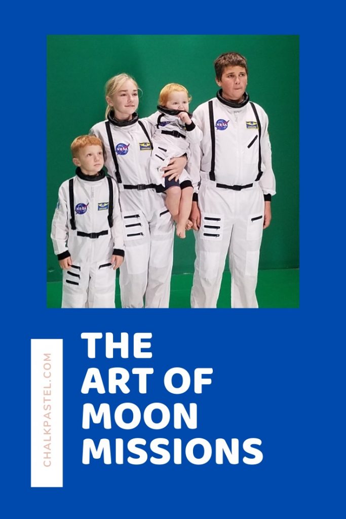 This comprehensive list has everything you need for your homeschool moon missions study. Includes art, books, and even snacks for learning.