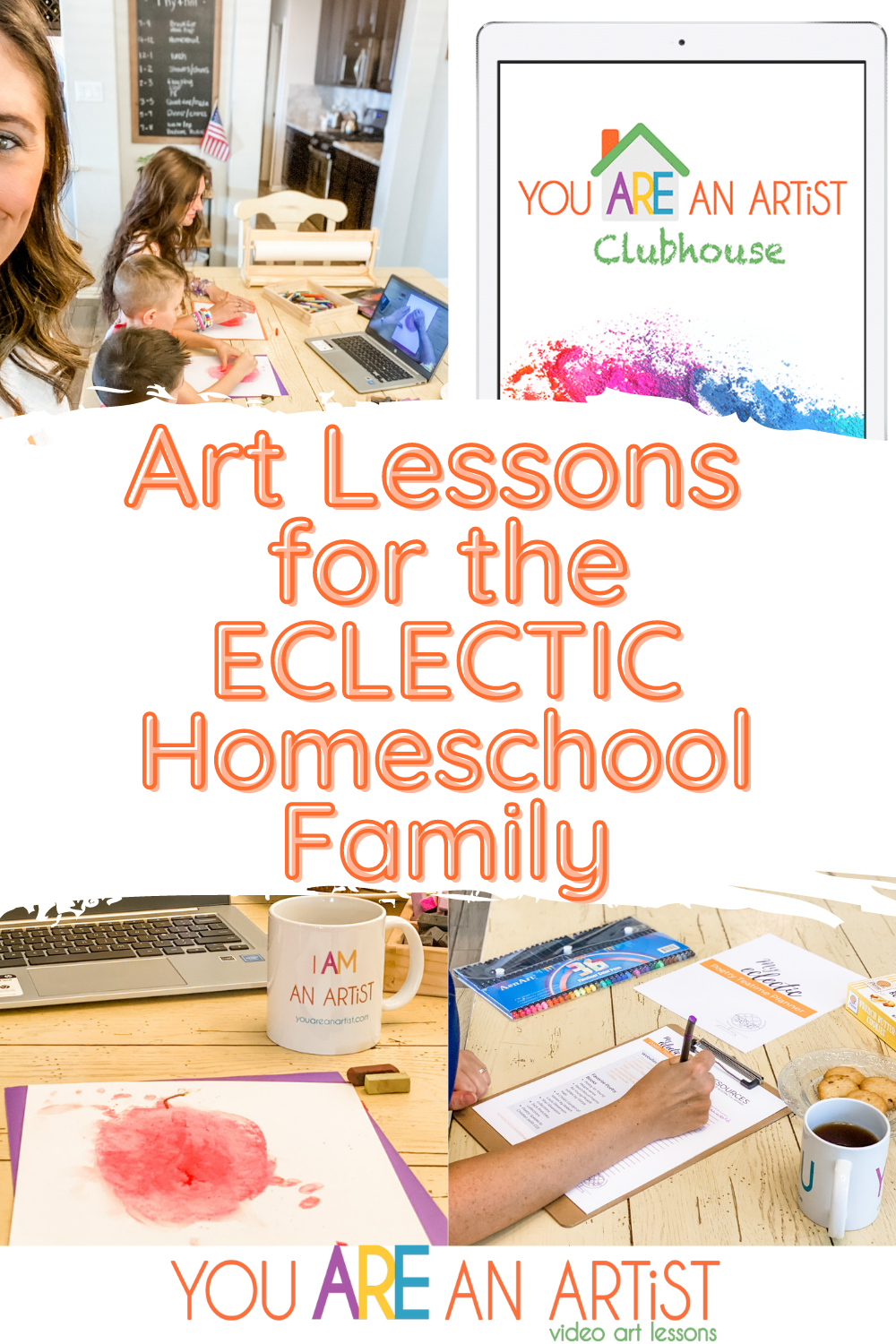 Art and Famous Artist List of Resources & Books for Kids - The Natural  Homeschool