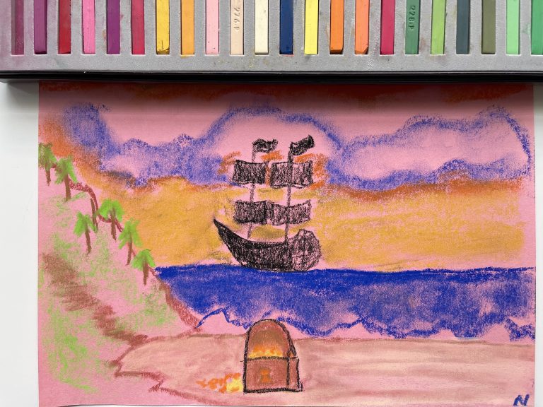 Pirate Ship – Robert Louis Stevenson