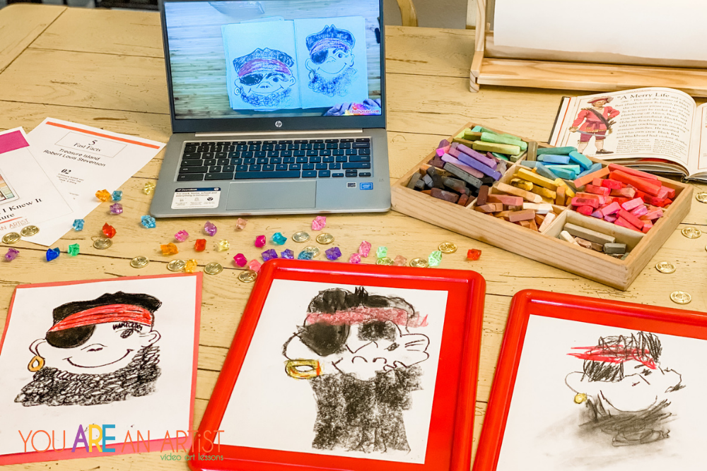 Talk Like A Pirate Day Homeschool Art