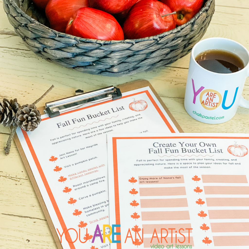 Fall Fun bucket list printable