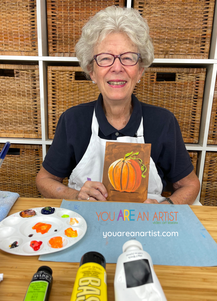 Pumpkin Art Project With Chalk Pastels - The Kindergarten Connection