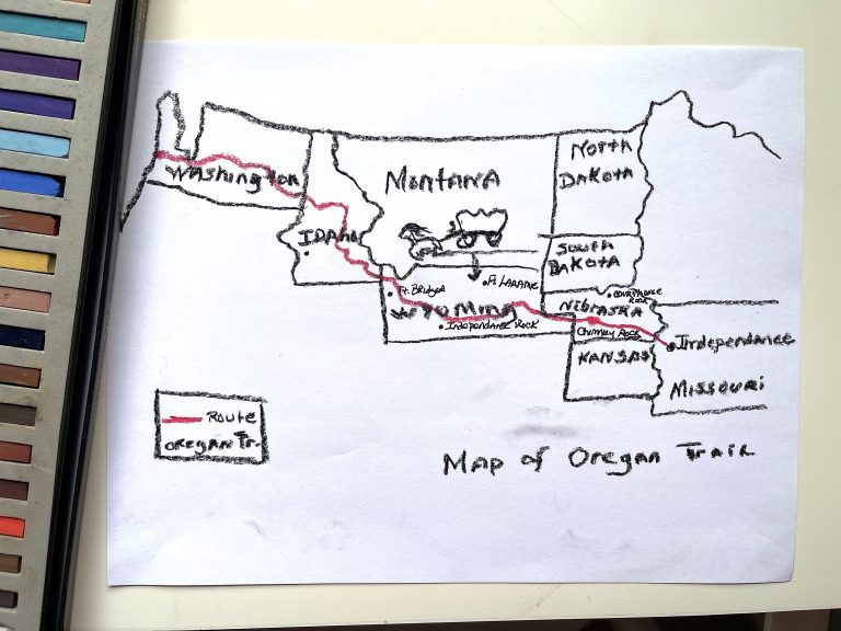 Oregon Trail Map