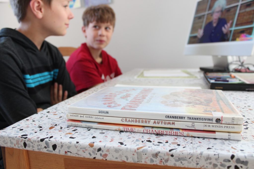 Cranberry Thanksgiving homeschool book study.