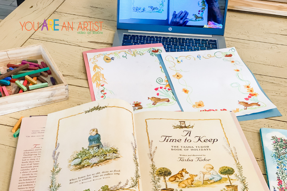 Tasha Tudor - engaging literature activities for homeschool