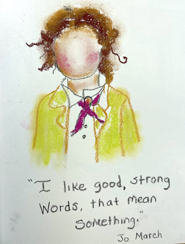 Writer Jo March – Little Women – Louisa May Alcott