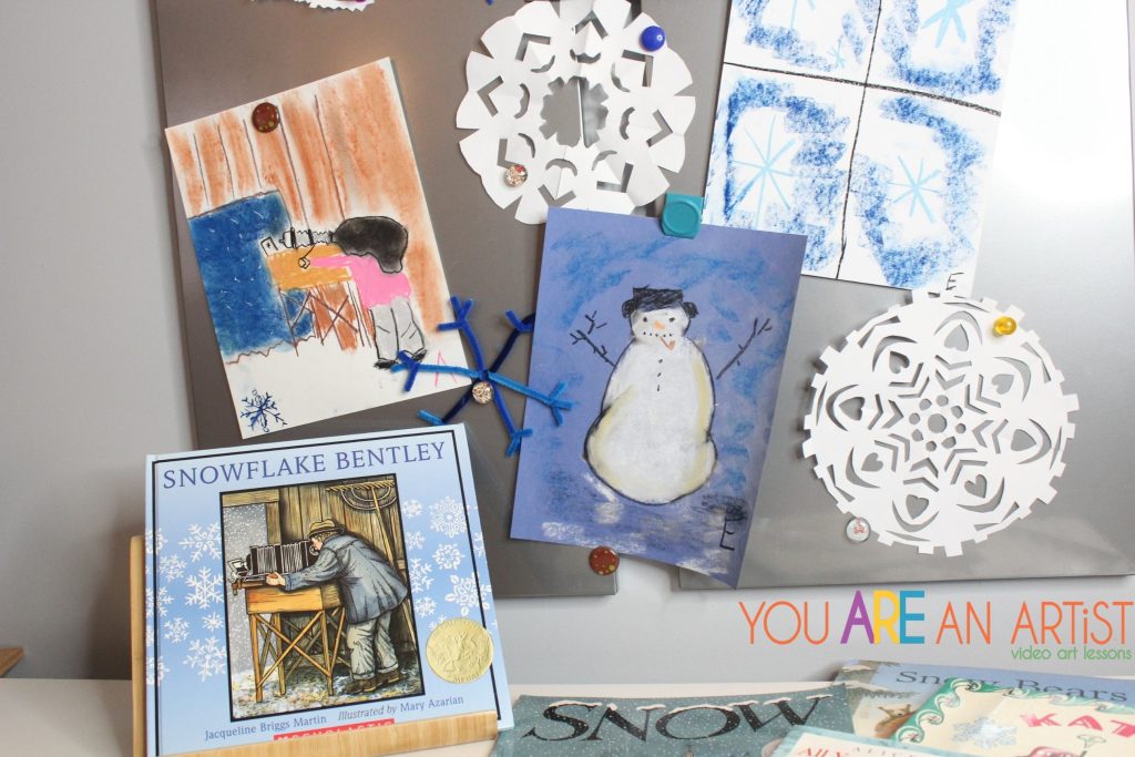 The Unlikely Homeschool: 20 Winter Art Projects for Kids