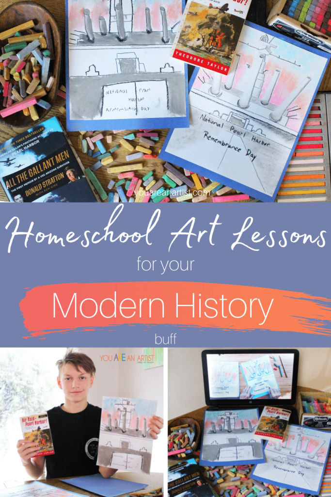 Homeschool Art Lessons for Your Modern History Buff - You ARE an ARTiST!