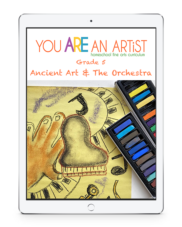 Homeschool Fine Arts Curriculum for Grades 1-12 - You ARE an ARTiST!