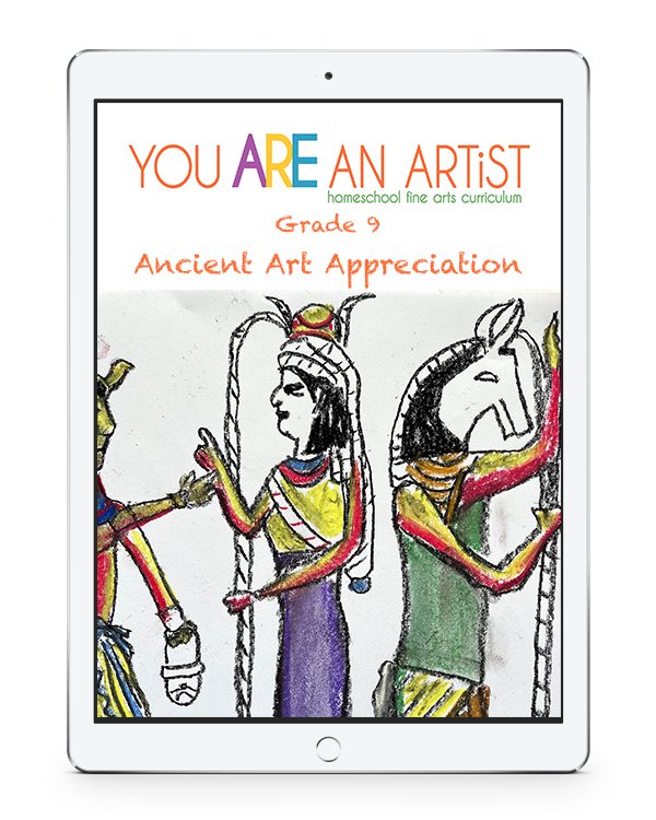 Homeschool Fine Arts Curriculum for Grades 1-12 - You ARE an ARTiST!