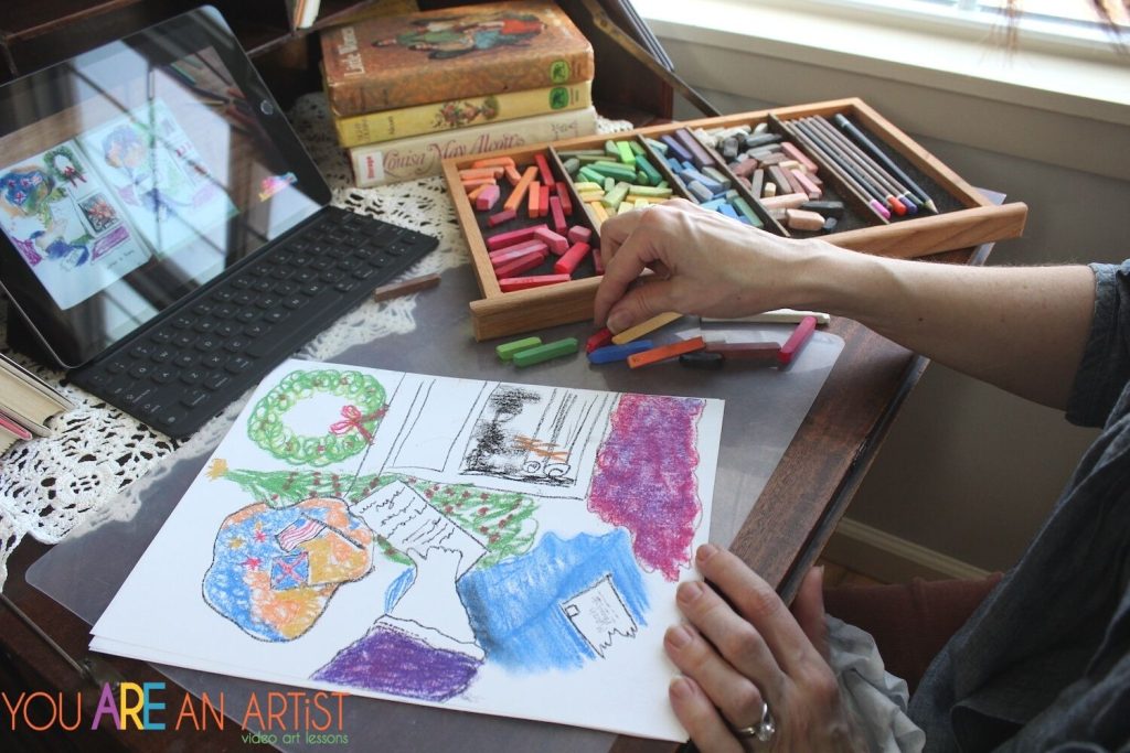 This literature-based Little Women Unit Study For Your Homeschool includes hands on art lessons, Mother Culture and more ideas around the beloved novel.