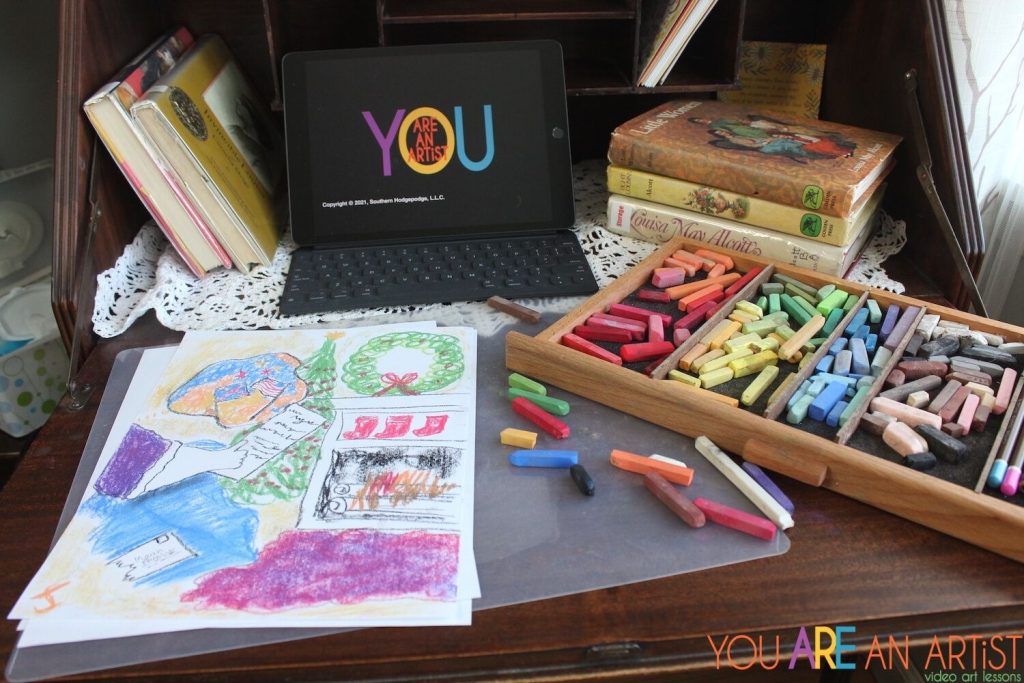 You ARE an ARTiST Complete Clubhouse for hands on art lessons for your homeschool!