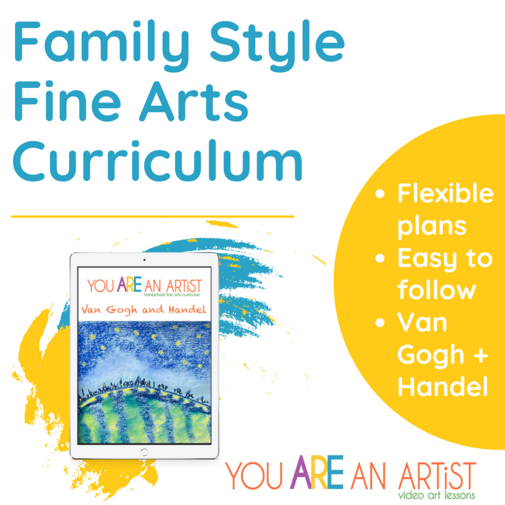 family style fine arts curriculum for homeschoolers