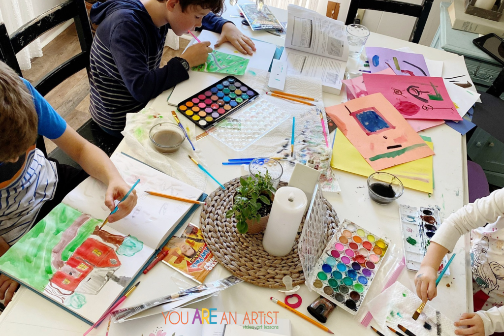 art table preschool