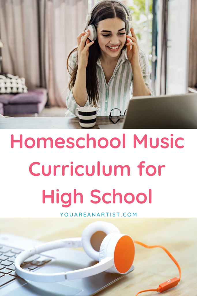 This homeschool music curriculum for high school is easy and suitable for fine arts transcript credit. Everything you need to get started.