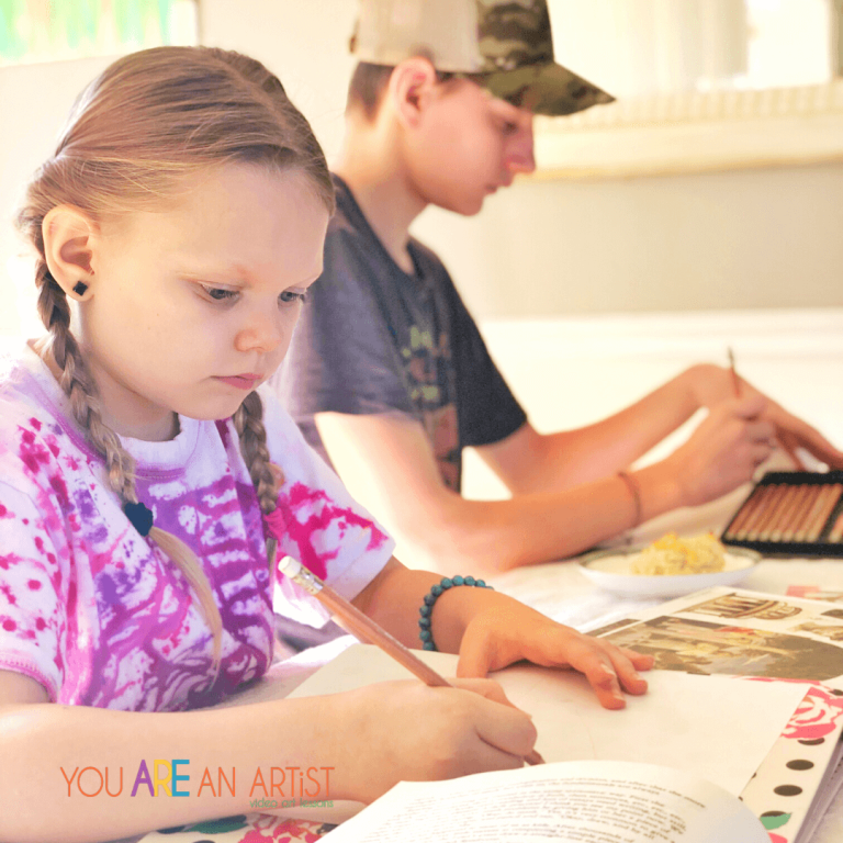 The Beauty Of Art, Music And Nature In Your Homeschool - You ARE an ARTiST!