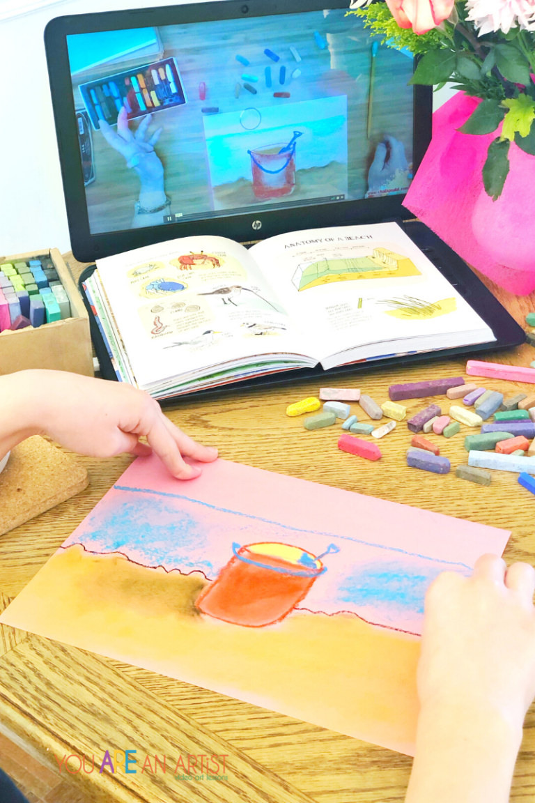 A Majestic Ocean Study Perfect For Your Homeschool - You ARE an ARTiST!
