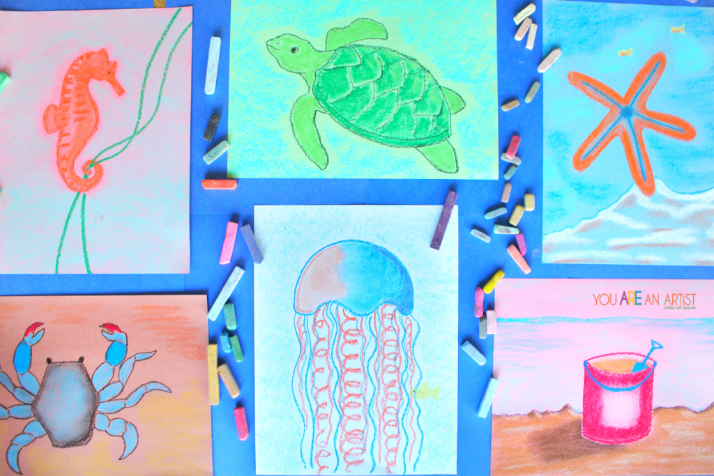 Ocean Exploration for Online Summer Art Camp