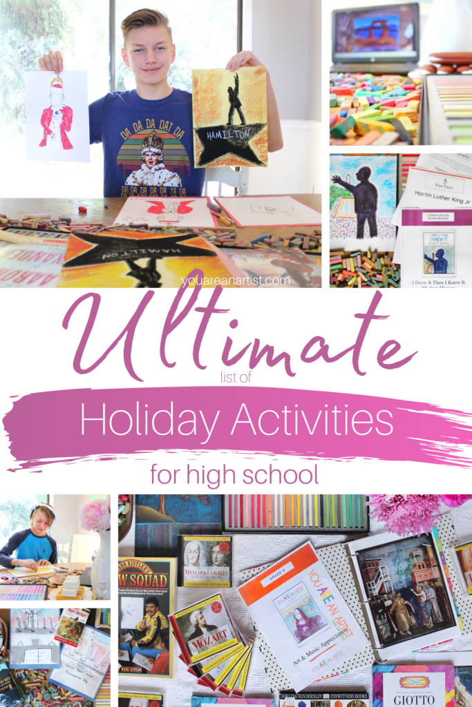 There are so many ways to integrate art into your homeschool! Use this guide to fun art projects to add a beautiful layer of learning and joy to your homeschool.