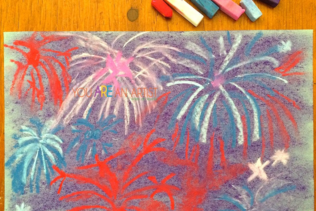 With these July homeschool art activities, you can celebrate Independence Day, Shark Week, blueberry month, famous authors birthdays, National Ice Cream Day, Moon Day and MORE!