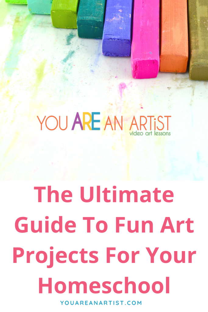 There are so many ways to integrate art into your homeschool! Use this guide to fun art projects to add a beautiful layer of learning and joy to your homeschool.