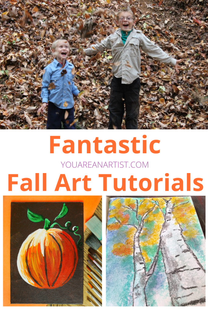 Incorporate these Fantastic Fall Art Lessons and your entire family will enjoy the change of seasons in your homeschool day.